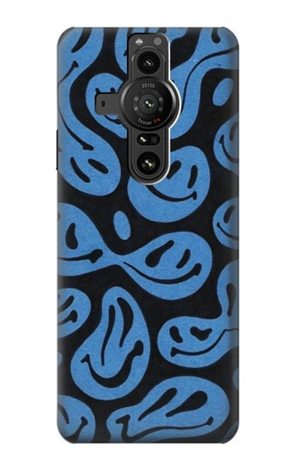 W3679 Cute Ghost Pattern Hard Case and Leather Flip Case For Sony Xperia Pro-I