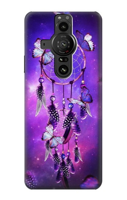 W3685 Dream Catcher Hard Case and Leather Flip Case For Sony Xperia Pro-I