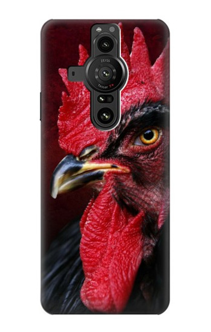 W3797 Chicken Rooster Hard Case and Leather Flip Case For Sony Xperia Pro-I