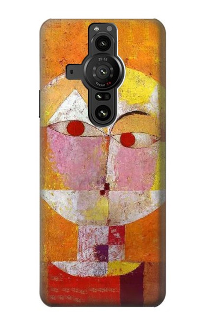 W3811 Paul Klee Senecio Man Head Hard Case and Leather Flip Case For Sony Xperia Pro-I