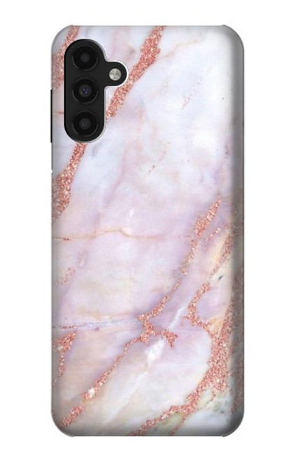 W3482 Soft Pink Marble Graphic Print Hard Case and Leather Flip Case For Samsung Galaxy A13 4G