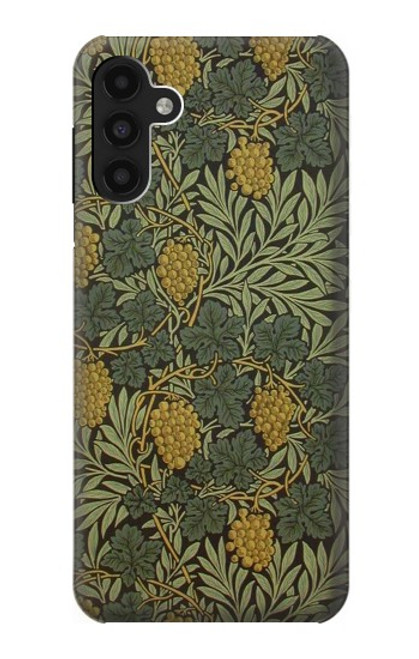W3662 William Morris Vine Pattern Hard Case and Leather Flip Case For Samsung Galaxy A13 4G