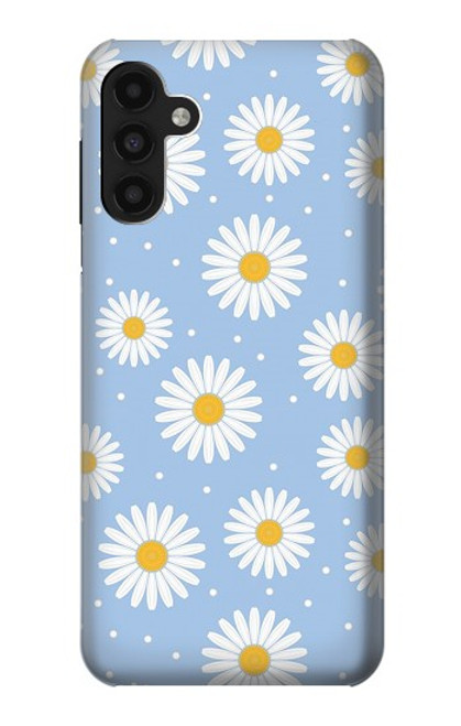 W3681 Daisy Flowers Pattern Hard Case and Leather Flip Case For Samsung Galaxy A13 4G