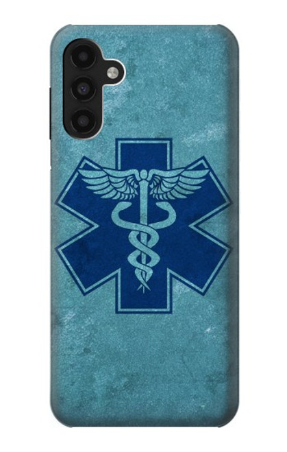 W3824 Caduceus Medical Symbol Hard Case and Leather Flip Case For Samsung Galaxy A13 4G
