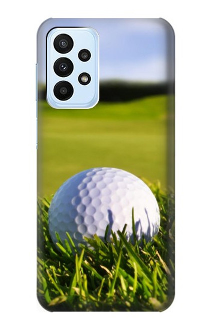 W0068 Golf Hard Case and Leather Flip Case For Samsung Galaxy A23