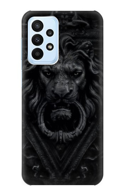 W3619 Dark Gothic Lion Hard Case and Leather Flip Case For Samsung Galaxy A23