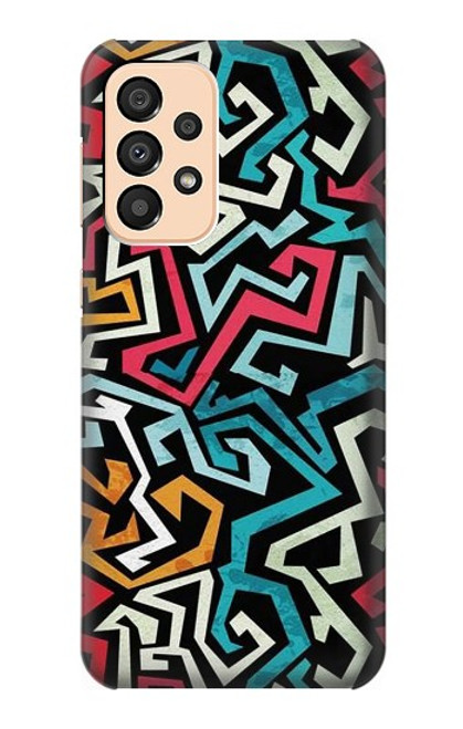 W3712 Pop Art Pattern Hard Case and Leather Flip Case For Samsung Galaxy A33 5G