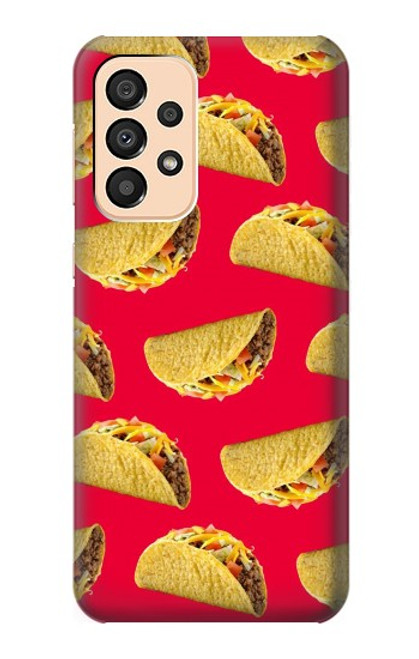 W3755 Mexican Taco Tacos Hard Case and Leather Flip Case For Samsung Galaxy A33 5G