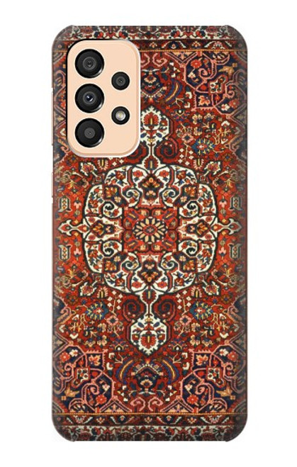 W3813 Persian Carpet Rug Pattern Hard Case and Leather Flip Case For Samsung Galaxy A33 5G