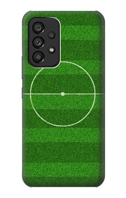 W2322 Football Soccer Field Hard Case and Leather Flip Case For Samsung Galaxy A53 5G