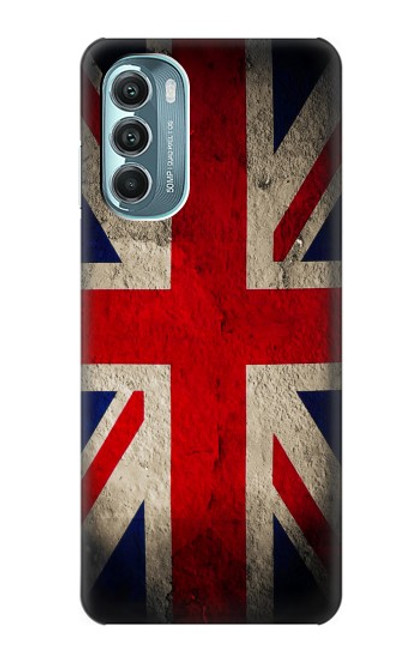 W2894 Vintage British Flag Hard Case and Leather Flip Case For Motorola Moto G Stylus 5G (2022)
