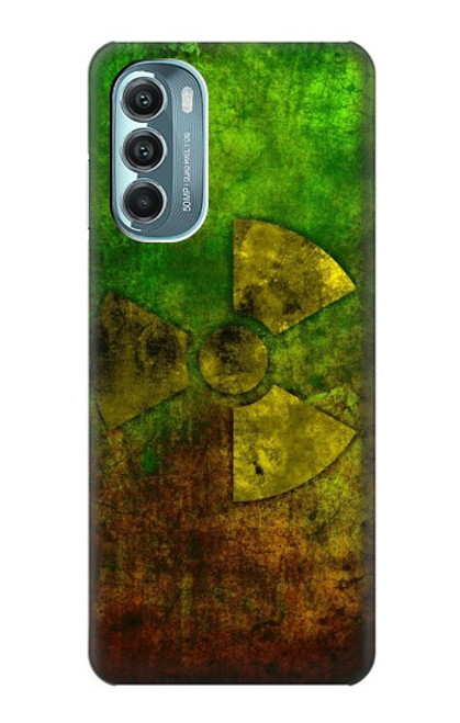 W3202 Radioactive Nuclear Hazard Symbol Hard Case and Leather Flip Case For Motorola Moto G Stylus 5G (2022)