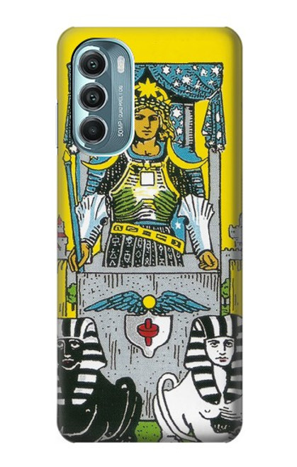 W3739 Tarot Card The Chariot Hard Case and Leather Flip Case For Motorola Moto G Stylus 5G (2022)