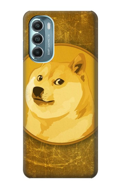 W3826 Dogecoin Shiba Hard Case and Leather Flip Case For Motorola Moto G Stylus 5G (2022)