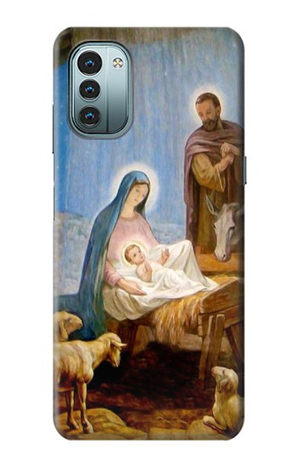 W2276 The Nativity Hard Case and Leather Flip Case For Nokia G11, G21