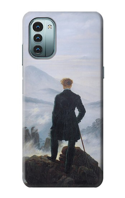 W3789 Wanderer above the Sea of Fog Hard Case and Leather Flip Case For Nokia G11, G21