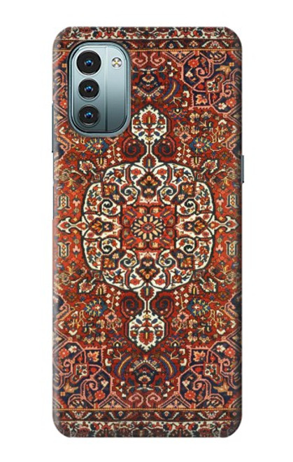 W3813 Persian Carpet Rug Pattern Hard Case and Leather Flip Case For Nokia G11, G21