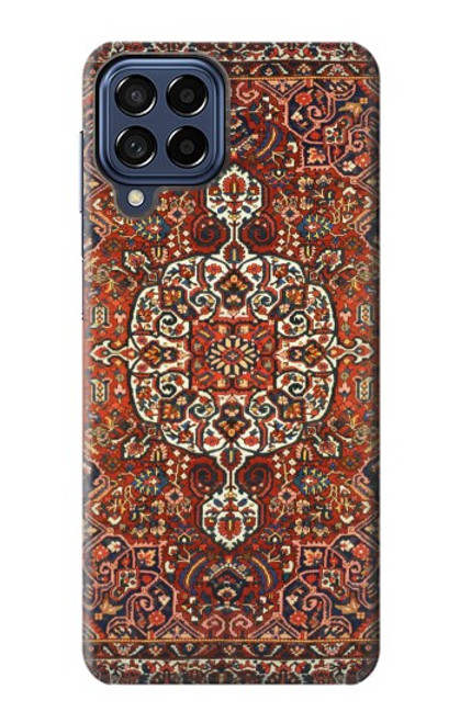 W3813 Persian Carpet Rug Pattern Hard Case and Leather Flip Case For Samsung Galaxy M53