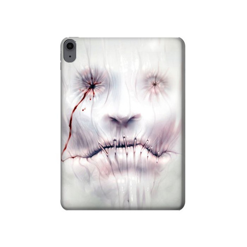 W0884 Horror Face Tablet Hard Case For iPad Air (2022,2020, 4th, 5th), iPad Pro 11 (2022, 6th)