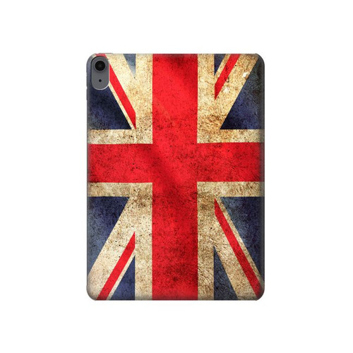 W2303 British UK Vintage Flag Tablet Hard Case For iPad Air (2022,2020, 4th, 5th), iPad Pro 11 (2022, 6th)