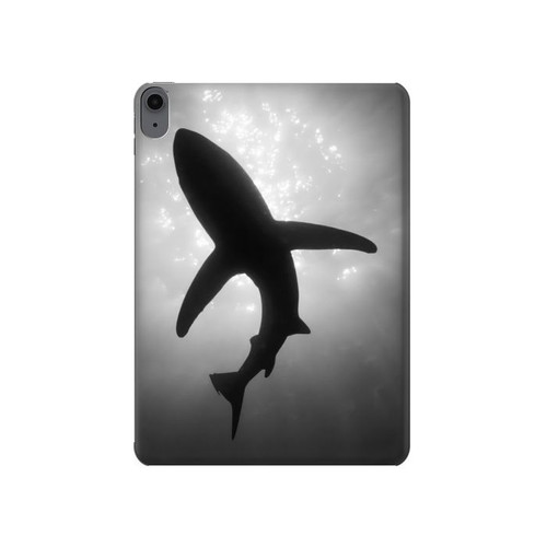 W2367 Shark Monochrome Tablet Hard Case For iPad Air (2022, 2020), Air 11 (2024), Pro 11 (2022)