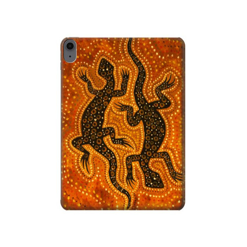 W2901 Lizard Aboriginal Art Tablet Hard Case For iPad Air (2022, 2020), Air 11 (2024), Pro 11 (2022)