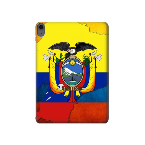 W3020 Ecuador Flag Tablet Hard Case For iPad Air (2022,2020, 4th, 5th), iPad Pro 11 (2022, 6th)