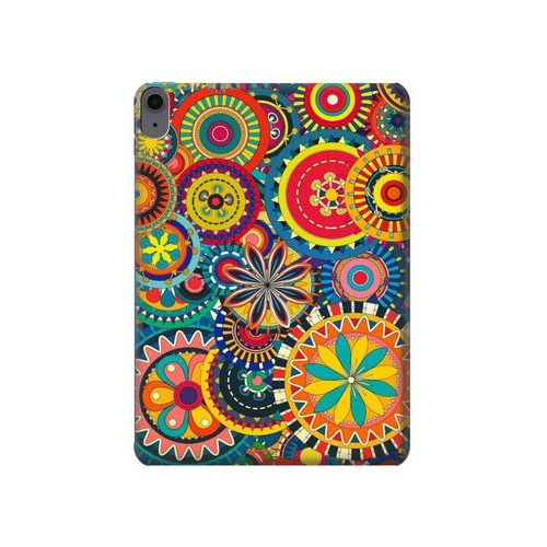 W3272 Colorful Pattern Tablet Hard Case For iPad Air (2022, 2020), Air 11 (2024), Pro 11 (2022)