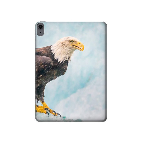 W3843 Bald Eagle On Ice Tablet Hard Case For iPad Air (2022,2020, 4th, 5th), iPad Pro 11 (2022, 6th)