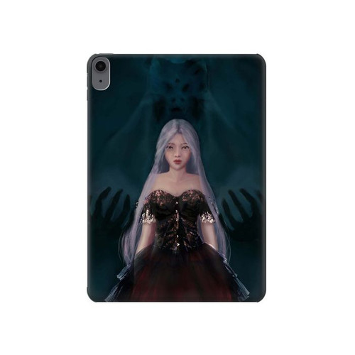W3847 Lilith Devil Bride Gothic Girl Skull Grim Reaper Tablet Hard Case For iPad Air (2022,2020, 4th, 5th), iPad Pro 11 (2022, 6th)