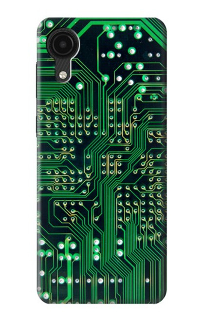 W3392 Electronics Board Circuit Graphic Hard Case and Leather Flip Case For Samsung Galaxy A03 Core
