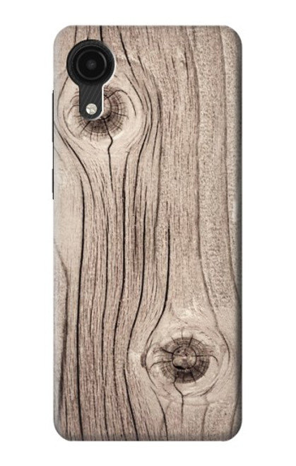W3822 Tree Woods Texture Graphic Printed Hard Case and Leather Flip Case For Samsung Galaxy A03 Core