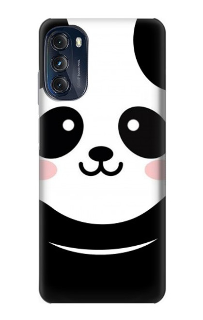 W2662 Cute Panda Cartoon Hard Case and Leather Flip Case For Motorola Moto G (2022)
