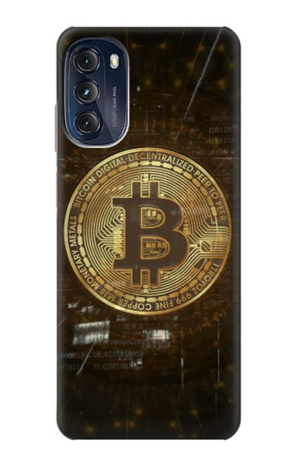 W3798 Cryptocurrency Bitcoin Hard Case and Leather Flip Case For Motorola Moto G (2022)