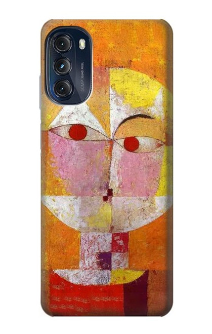 W3811 Paul Klee Senecio Man Head Hard Case and Leather Flip Case For Motorola Moto G (2022)