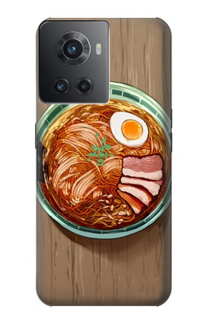 W3756 Ramen Noodles Hard Case and Leather Flip Case For OnePlus 10R