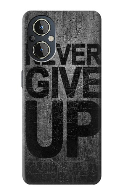 W3367 Never Give Up Hard Case and Leather Flip Case For OnePlus Nord N20 5G