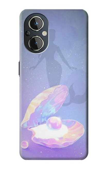 W3823 Beauty Pearl Mermaid Hard Case and Leather Flip Case For OnePlus Nord N20 5G