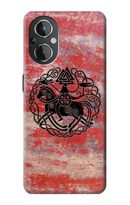 W3831 Viking Norse Ancient Symbol Hard Case and Leather Flip Case For OnePlus Nord N20 5G