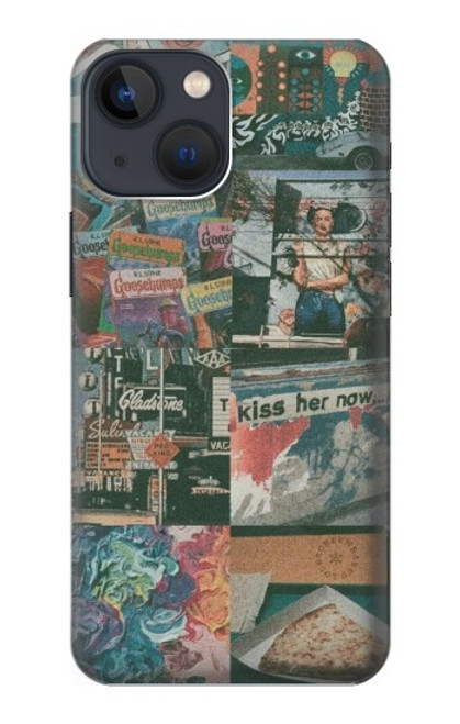 W3909 Vintage Poster Hard Case and Leather Flip Case For iPhone 13