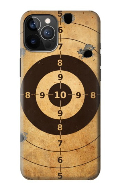 W3894 Paper Gun Shooting Target Hard Case and Leather Flip Case For iPhone 12, iPhone 12 Pro