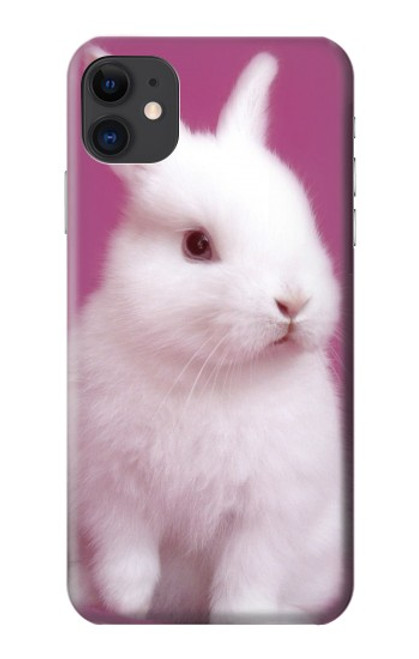 W3870 Cute Baby Bunny Hard Case and Leather Flip Case For iPhone 11