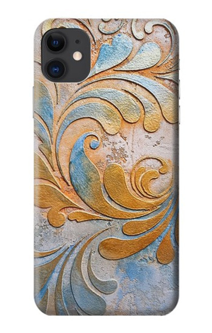 W3875 Canvas Vintage Rugs Hard Case and Leather Flip Case For iPhone 11