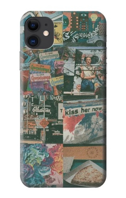 W3909 Vintage Poster Hard Case and Leather Flip Case For iPhone 11