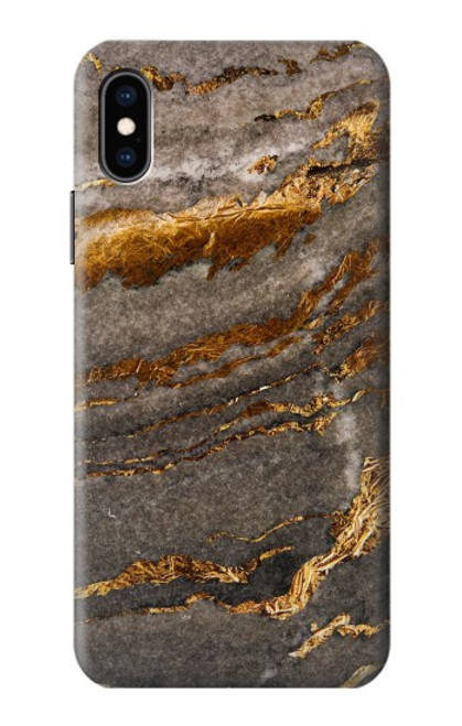 W3886 Gray Marble Rock Hard Case and Leather Flip Case For iPhone X, iPhone XS