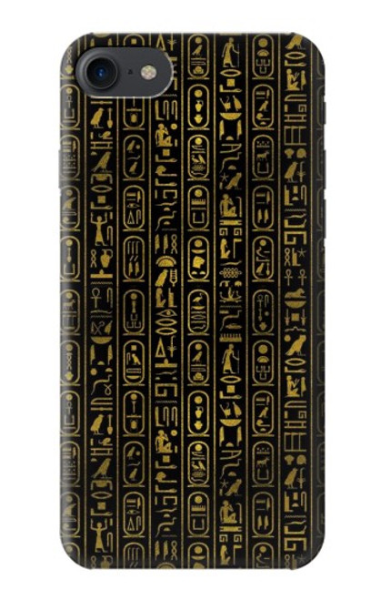 W3869 Ancient Egyptian Hieroglyphic Hard Case and Leather Flip Case For iPhone 7, iPhone 8, iPhone SE (2020) (2022)