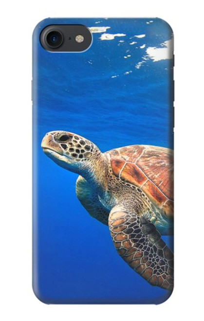 W3898 Sea Turtle Hard Case and Leather Flip Case For iPhone 7, iPhone 8, iPhone SE (2020) (2022)