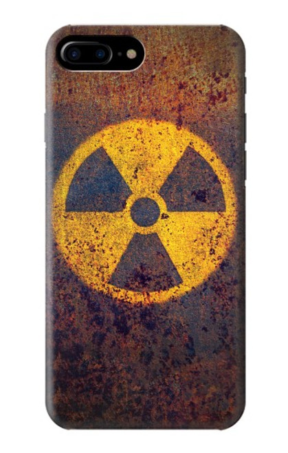 W3892 Nuclear Hazard Hard Case and Leather Flip Case For iPhone 7 Plus, iPhone 8 Plus