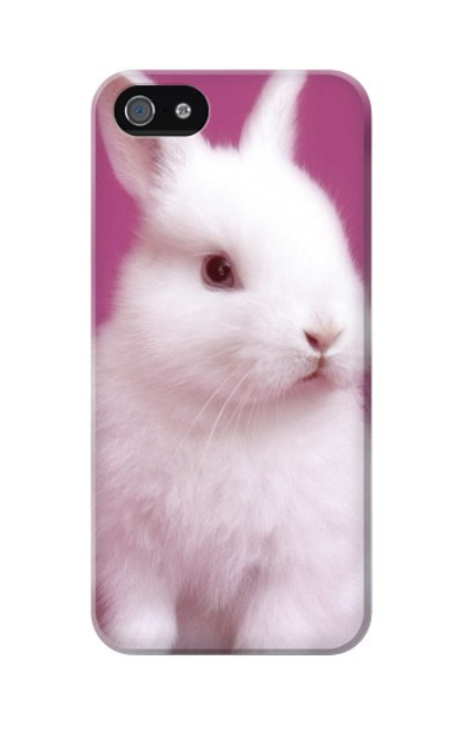 W3870 Cute Baby Bunny Hard Case and Leather Flip Case For iPhone 5 5S SE