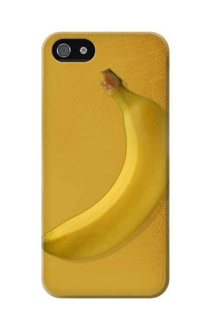W3872 Banana Hard Case and Leather Flip Case For iPhone 5 5S SE